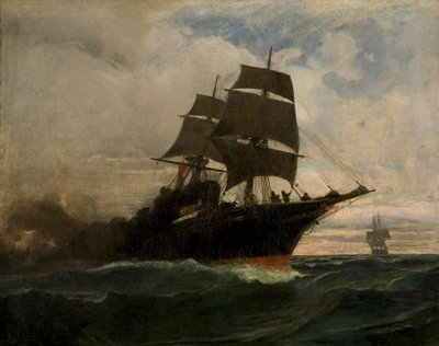 Surging Through the Seas by Konstantinos Volanakis